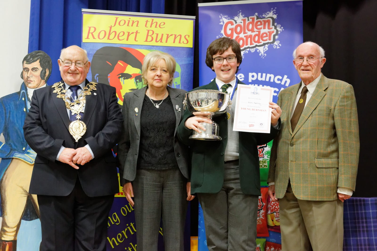 Success in National Burns Competition Latest news The Trades House